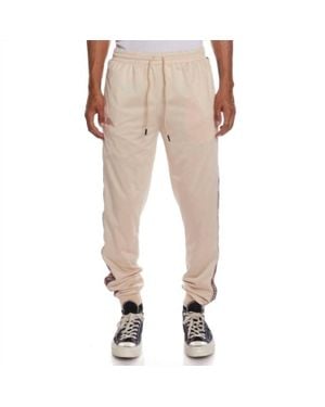 Kappa Men's Logo Tape Alic 2 Trackpant - Natural