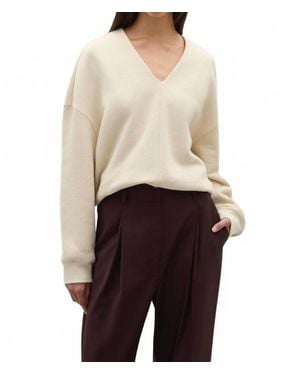 A.Emery Willis Long Sleeve Sweatshirt - White