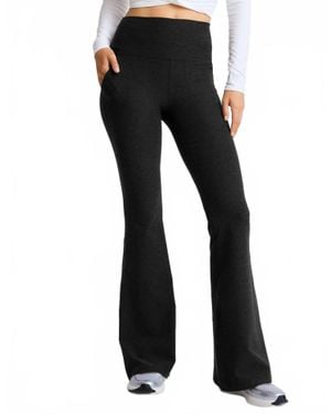Beyond Yoga Spacedye All Day Flare High Waisted Pant - Black