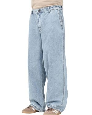 ARMANI EXCHANGE Light Five-Pocket Straight-Leg Jeans - Blue