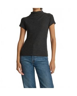 Nation Ltd Katie Short Sleeve Top - Black