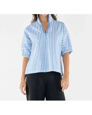 Emily Mccarthy Poppy Top - Blue