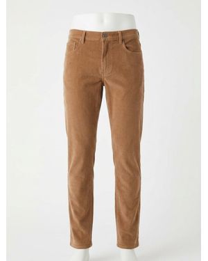 Faherty Stretch Terry Corduroy Pants - Natural