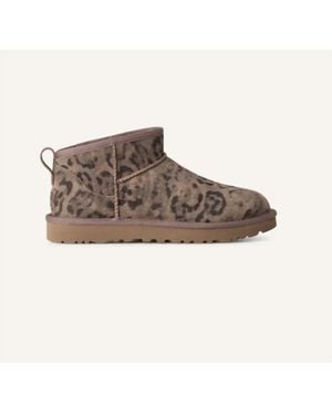 UGG Classic Ultra Mini Spotted Boot - Brown