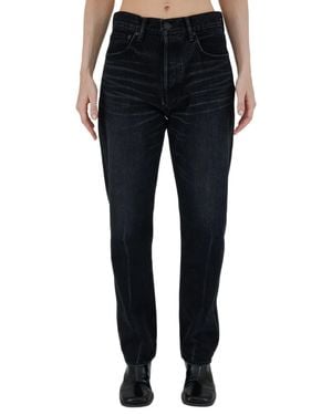 Moussy Murrieta Wide Straight Jean - Blue