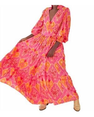 Feather & Find Kaiema Dress - Pink