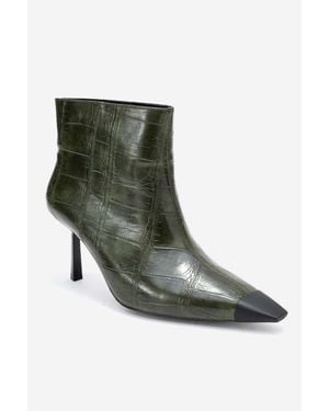 Prologue Shoes Rassel Pointed Toe Boot - Green