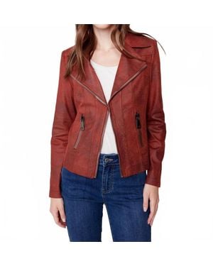 Charlie b Moto Jacket - Red
