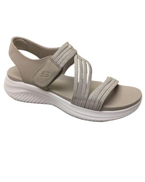Skechers Ultra Flex 3.0 Sandal Sunday Candy Sandal - Metallic