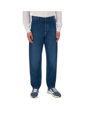 Bally Relaxed Fit Denim Jeans, Brand Size 48 Waist - Blue