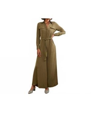 Elan Utility Jumpsuit - Green