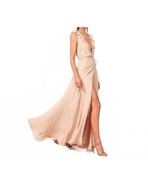 Reformation Peppermint Maxi Dress - Pink