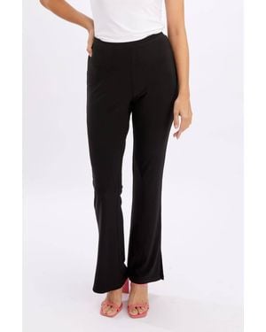 FRANK LYMAN Mid-Rise Casual Pants - Black
