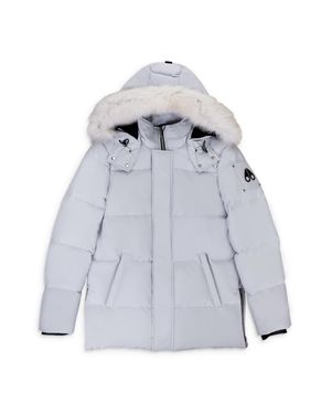 Moose Knuckles Nwt M Cloud 3Q F Nimbus Cloud W/Nat Puffer Jacket Size L $1150 - Blue