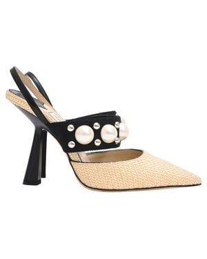 Jimmy Choo Breslin 100 Pumps - White