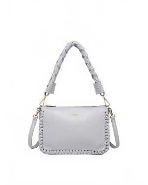 Jen & Co. Judith Shoulder Bag - White