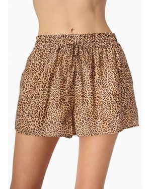 Cami NYC Oslo Silk Cotton Short - Brown
