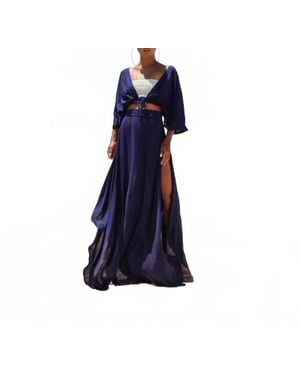 NHall Resortwear Maria Set - Blue