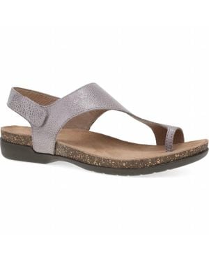 Dansko Reece Casual Leather Sandal - Brown