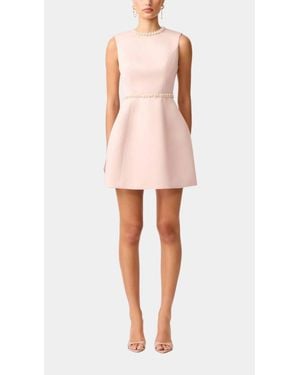 Elliatt Camile Tulip Mini Dress - White