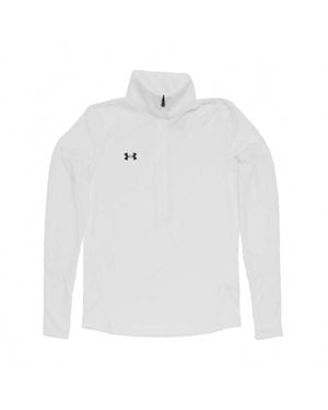 Under Armour Locker Half Zip Shirt - White