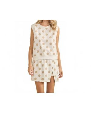 VERVET BY FLYING MONKEY Monroe Polka Dot Set - Black