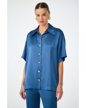 Trina Turk Manju Top - Blue