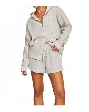 Strut-this Everly Zip Up Sweatshirt - Natural