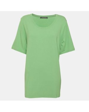 Marina Rinaldi Jersey Top - Green
