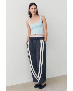 Araminta James Barrel Track Pants - Blue