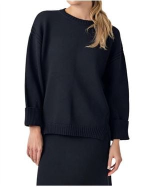 Sundays Kalila Long Sleeve Sweater - Blue