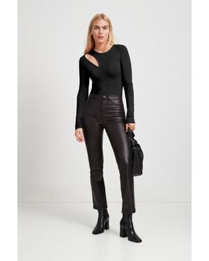 MARCELLA Seta Top - Black