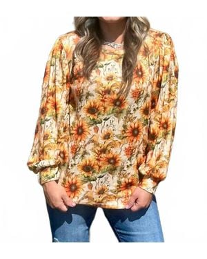 Sterling Kreek Harvest Knit Top - Metallic