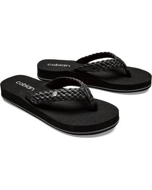 Cobian Braided Bounce Sandals - Black