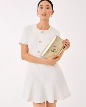 Lilly Pulitzer Geneva Boucle Dress - White