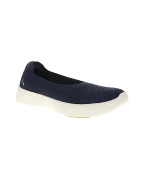 Keds Blisswalk Skimmer Flat Slip On Comfort Casual Shoes Hawk2589 - Blue