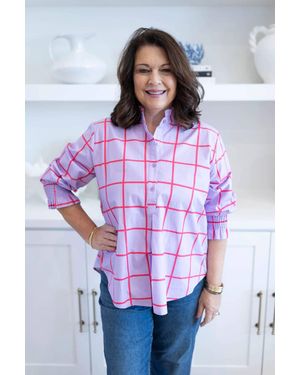 Caryn Lawn Kimberly Park Top - Purple