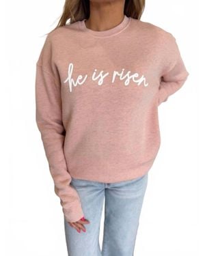 Oat Collective Marion Risen Crewneck - Multicolor