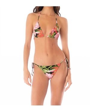 Maaji Neon Hawaii Bikini Top - Blue