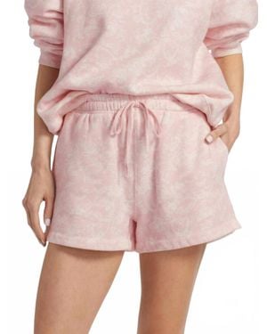 LoveShackFancy Zenaida Shorts - Pink