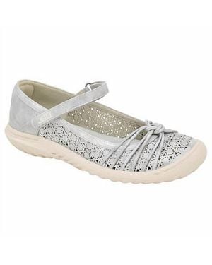 Jambu Ramy Mary Jane Flats - White
