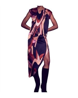 MISA Los Angles Franco Skirt - Purple