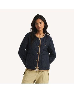 Nautica Quilted Jacket - Blue
