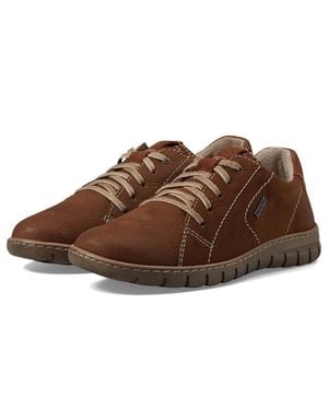 Josef Seibel Steffi 62 Sneakers -8.5 Castagne Leather Shoes Khd1572 - Brown