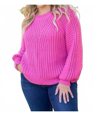 Hailey & Co Brighter Days Sweater - Pink
