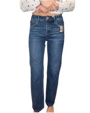 Risen Ada Straight Leg Denim Jeans - Blue