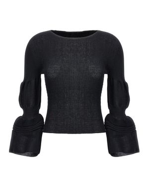 Issey Miyake 'Assemblage Branch' Top - Black
