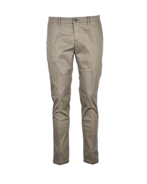 Yan Simmon Cotton Stretch Pants - Gray