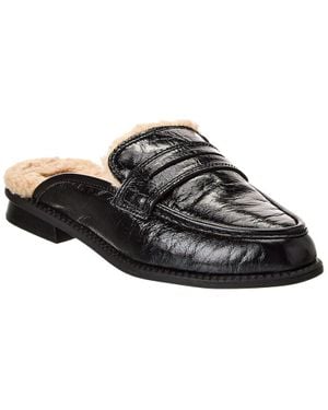 Dolce Vita Hinaya Plush Patent Loafer - Black
