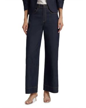 Cinq À Sept Betsy Stretch-Denim Flare Jeans - Blue